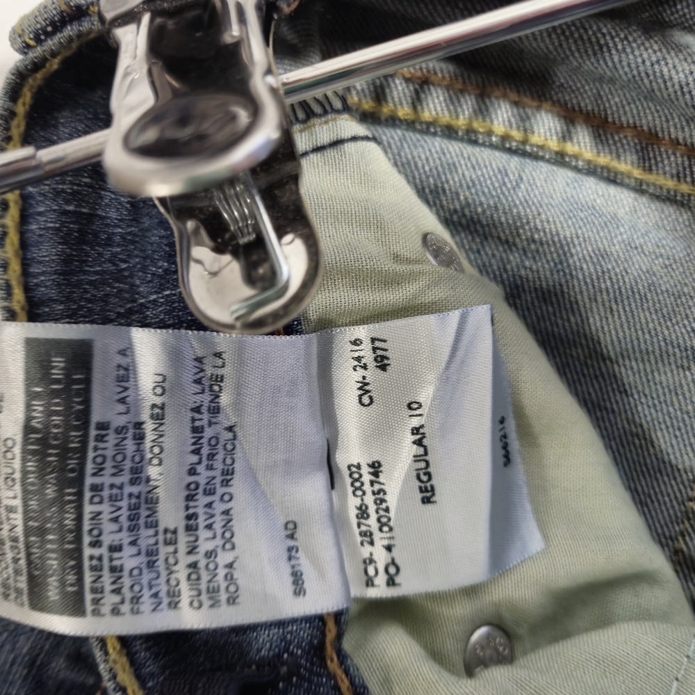 Levi's Kids Sz 10 R Slim Straight Jeans NWOT - Picture 4 of 7
